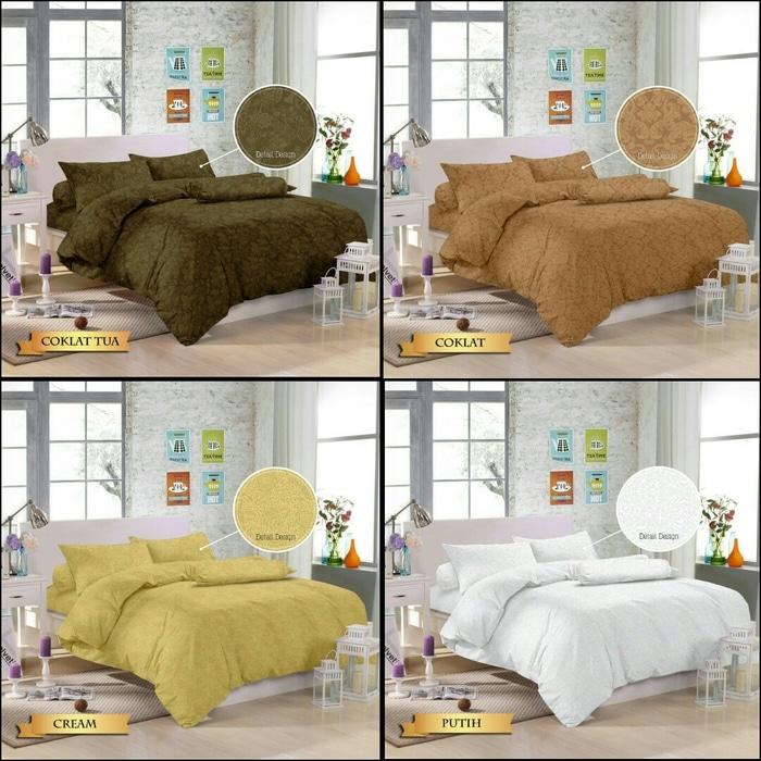 Royals Sprei Polos Jacquard 160X200X30 (20 Aneka Warna) ||| sprei kintakun my love kintakun 180x200 bonita polos lady rose katun jepang waterproof 160x200 bed cover set california