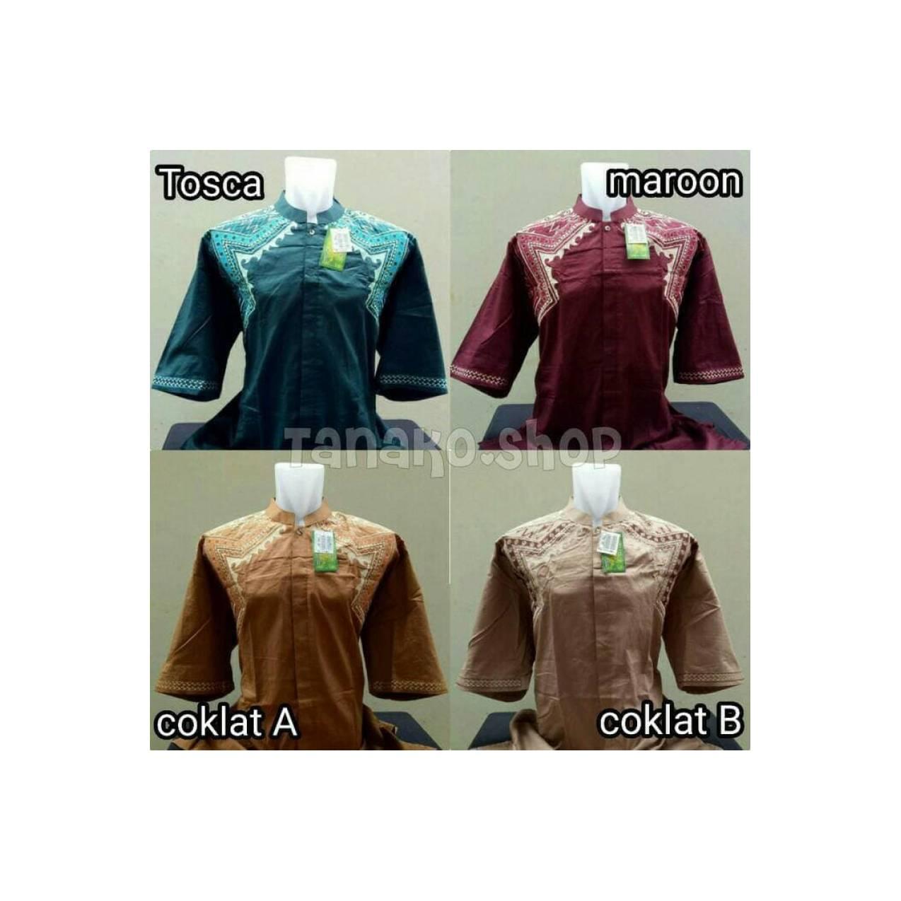 ATASAN MURAH Baju Koko lengan Pendek ukuran Besar / Jumbo / Big Size