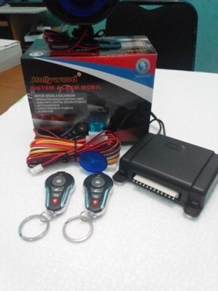 HW375 Alarm mobil model M1 avanza chrome