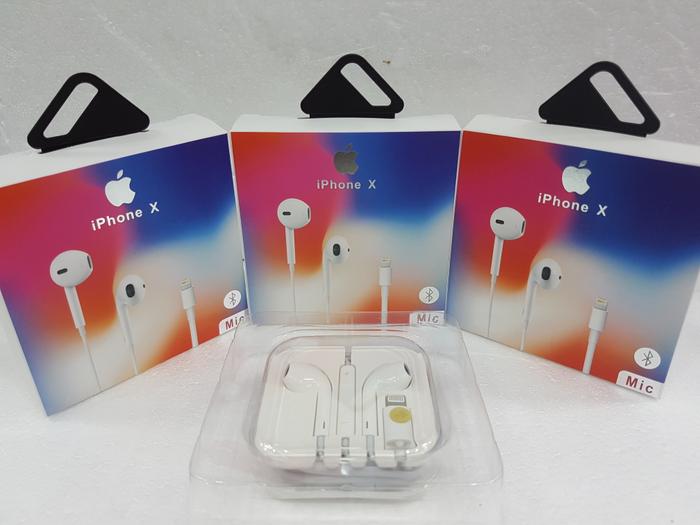 Earphone Earpods Headset Handsfree Hf Original Apple Iphone X 8 7 Plus