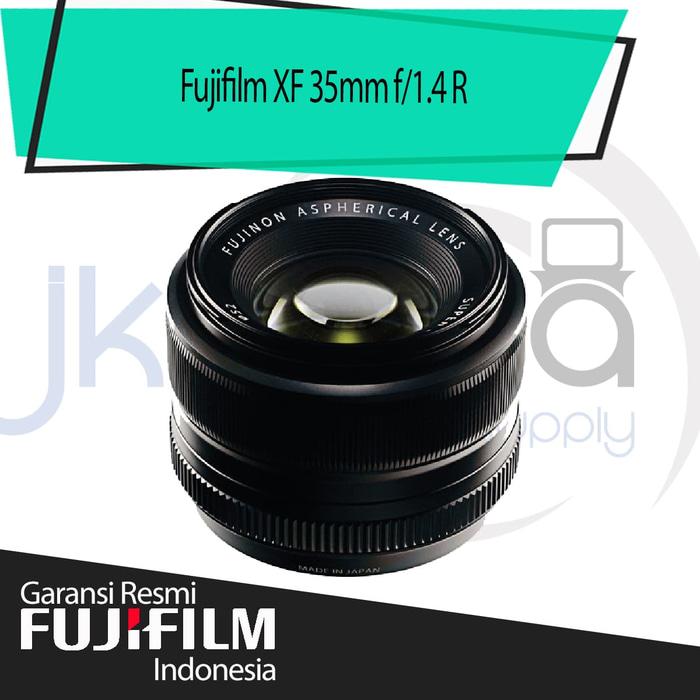 Fujifilm Fujinon XF 35mm F1.4 R Lensa Kamera - Hitam jklensa Garansi Resmi Fujifilm