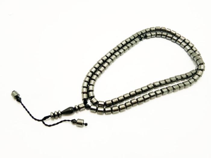 Promo Big Sale Perhiasan Aksesoris VeE Kalung Tasbih 99 Batu Blustin Model Tabung Tasbih Terapi
