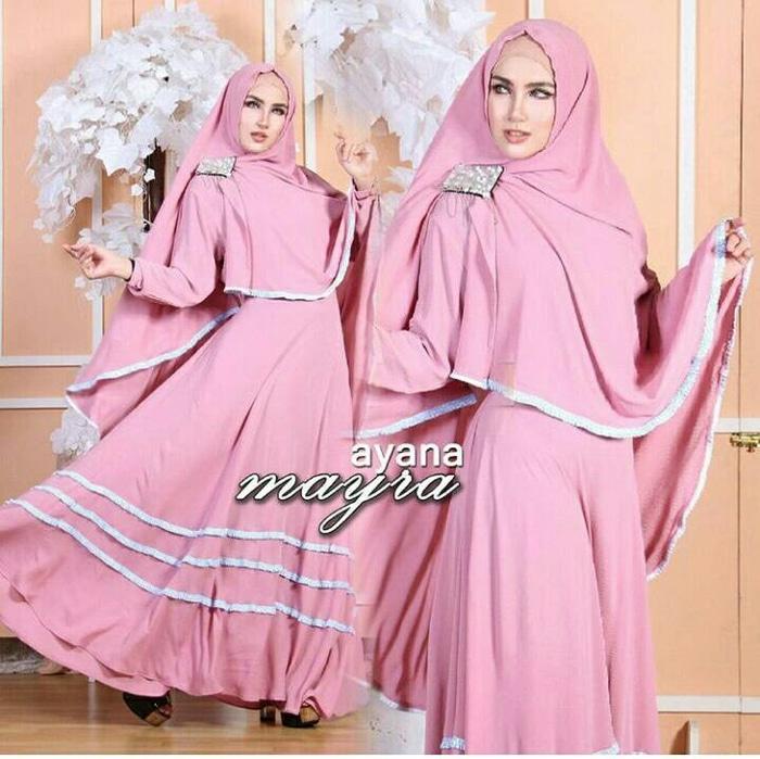 Syari Bergo Ayana Mayra Pink