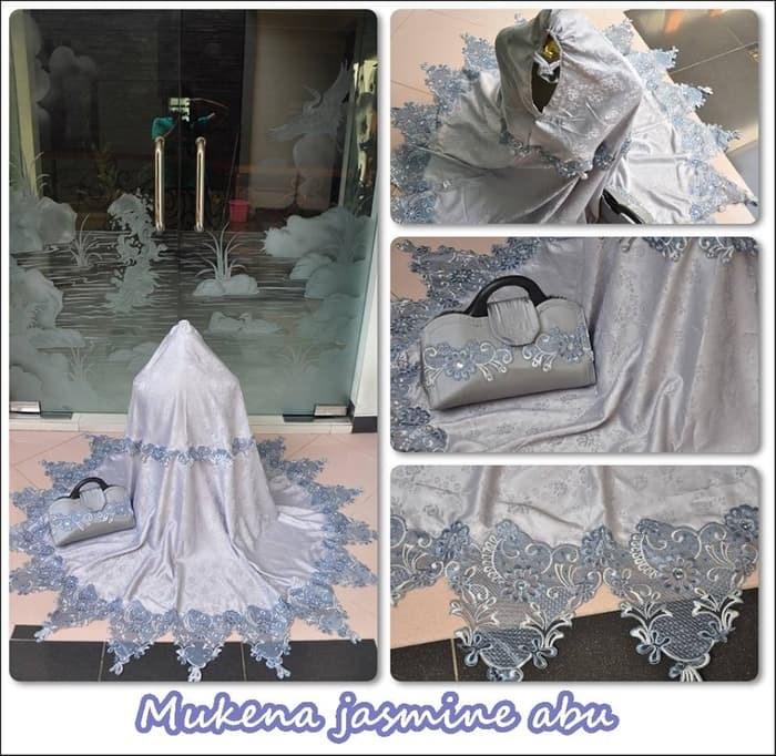 Pusat Mukena Indonesia Tasikmalaya Mukena mewah / Mukena dewasa / Mukena bali / Mukenah / Mukena katun jepang / Mukenah Wanita / Mukena Putih / Mukenah Murah / Mukenah Jumbo / Mukenah Remaja / Mukenah Dewasa Semi Sutra Jasmine Abu