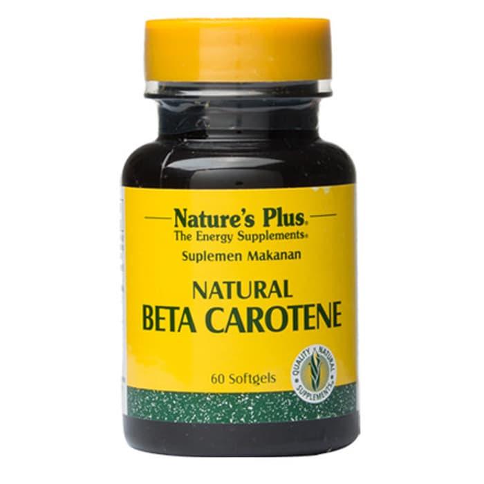HARGA SPESIAL!!! Nature's Plus Natural Beta Carotene 25000 IU 60 softgels - tyV6hQ