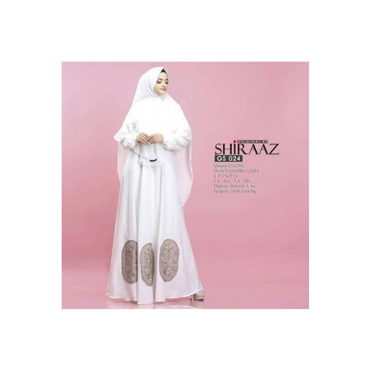Gamis Pesta Valentino Crepe mix ceruty