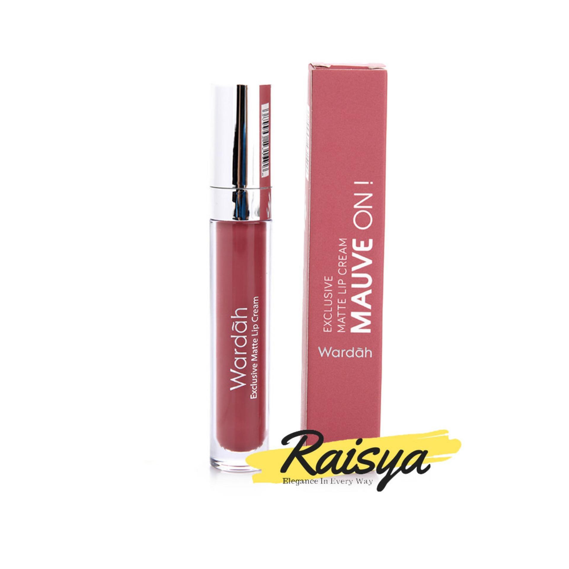 Wardah Exclusive Matte Lip Cream No. 09 Mauve On - Original