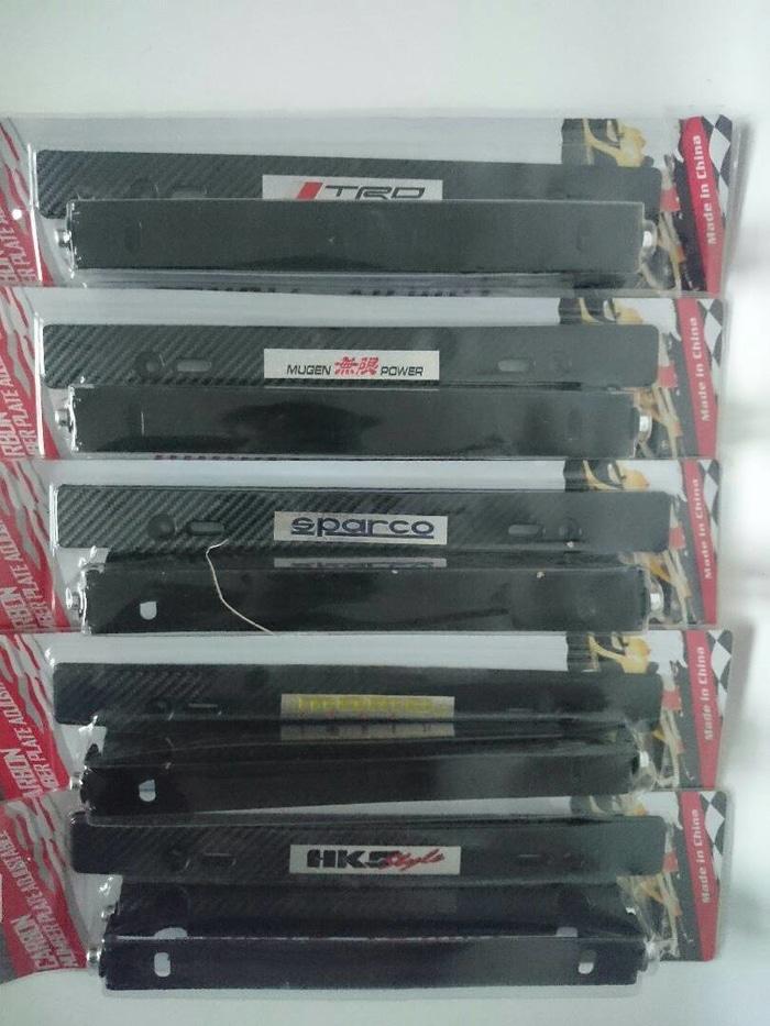 Dudukan Plat Nomor JDM Carbon 3D