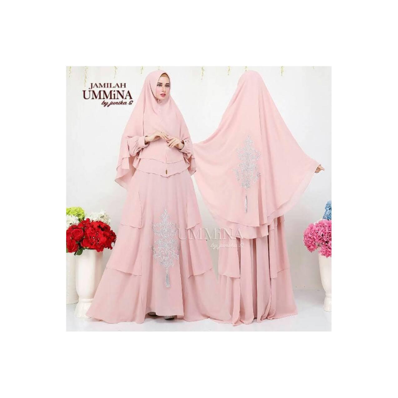 JAMILAH DRESS GAMIS SYARI ORIGINAL UMMINA