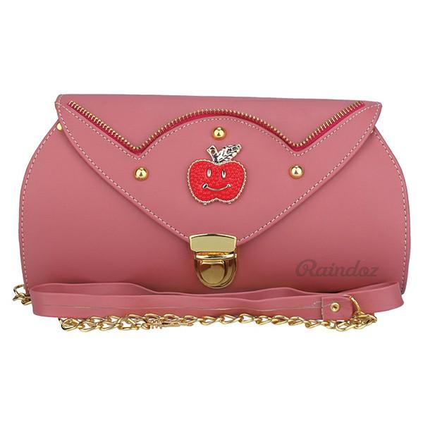 AYE! Tas Selempang Wanita Terbaru Slempang Murah Remaja Gaya Korea Kualitas Eksport Import Bahan Sintetis Panjang Ukuran AS Warna Pink Pink Cewek Perempuan Asli Original Lokal Cibaduyut Bandung - Dompet Casual Wanita - ARRHMN 01072