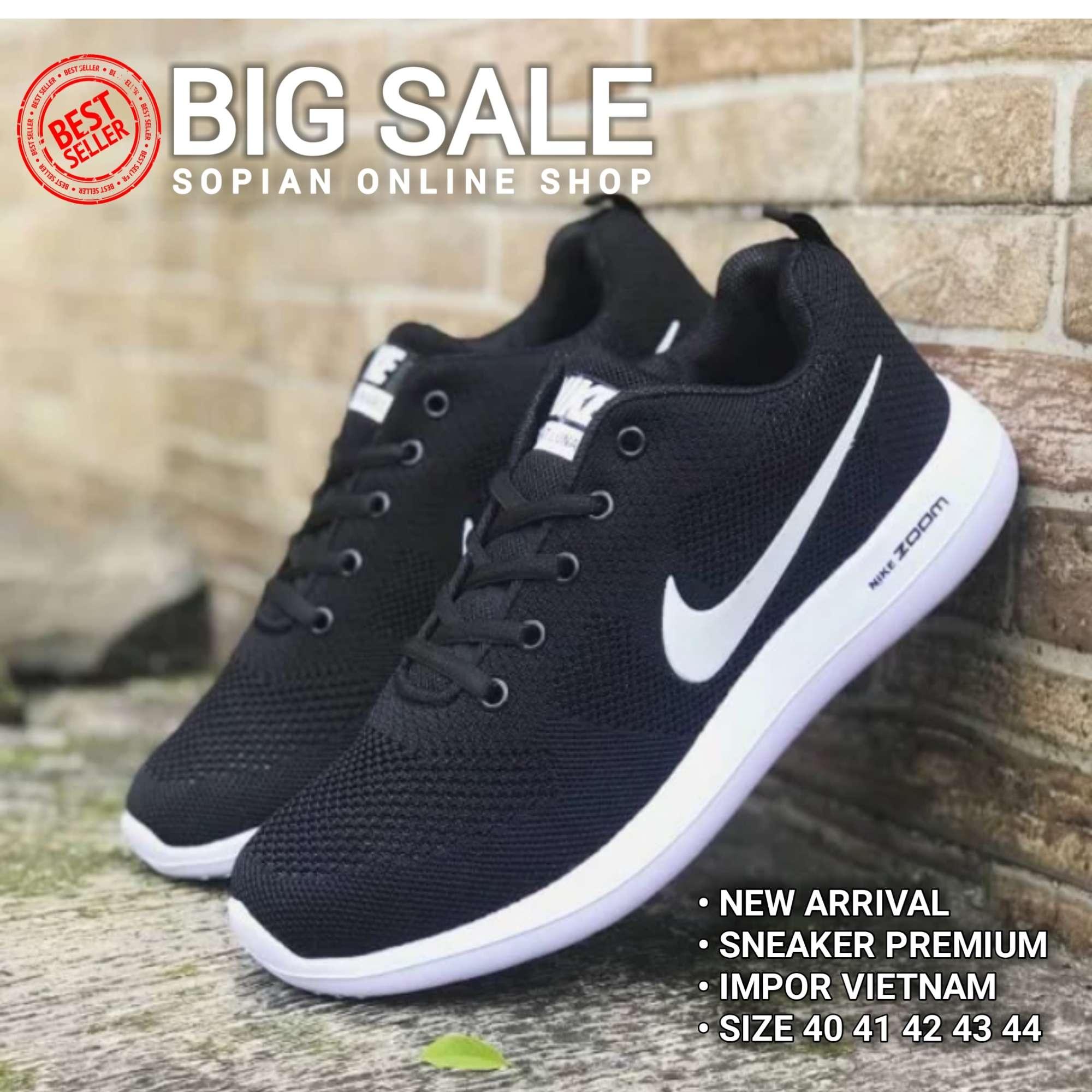 BIG SALE - SEPATU SNEAKER ZOOM PRIA IMPOR VIETNAM