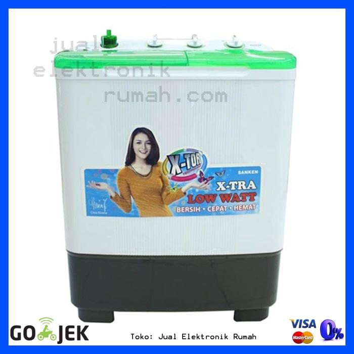 ORIGINAL - Mesin Cuci 2 Tabung Sanken TW8700 Kualitas Terbaik