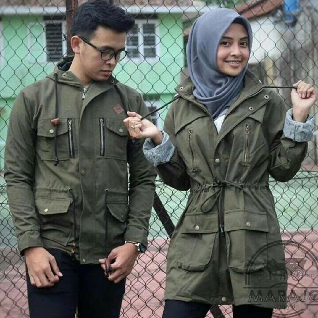 Sea7 store - Jaket Parka jumbo big size premium couple
