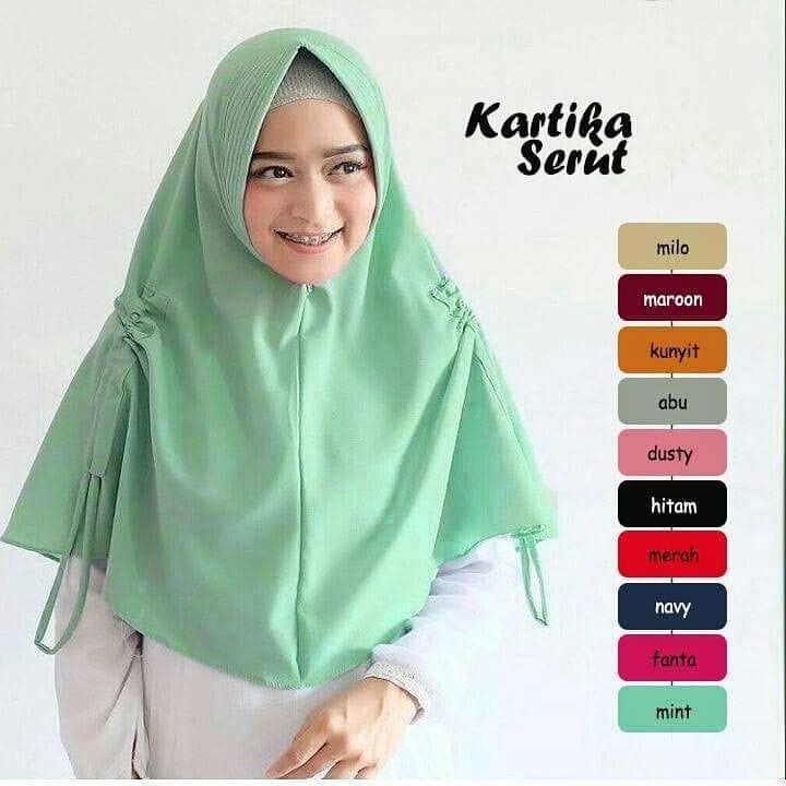 Socialite Khimar Instan Pet Serut Samping - Jilbab Serut Seri 2 Sisi - Hijab Serut Samping Socialite Khimar Instan Pet Serut Samping - Jilbab Serut Seri 2 Sisi - Hijab Serut Samping