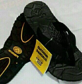 Sandal Eiger Jepit Anak Hitam Polos