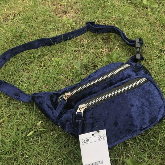 HOT SALE !!! H*^m tas samping shoulder bag waist bag belt bag - Navy Sedia Juga Waistbag pria eiger, Waistbag pria kulit, Waistbag pria original, Waistbag pria distro