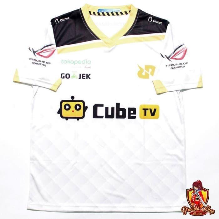 Best Top Seller!! Baju Kaos Jersey Rrq White 2018 Mobile Legends Aov Dota2 Gaming - ready stock