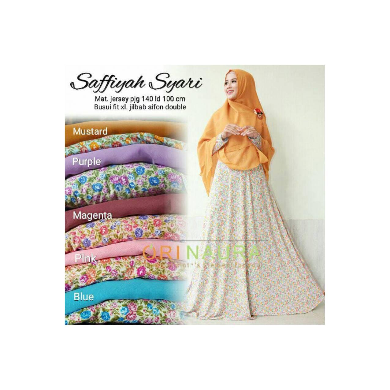 BUSANA MUSLIM BAJU KOKO WANITA PRIA gamis syari abaya cantik jersey
