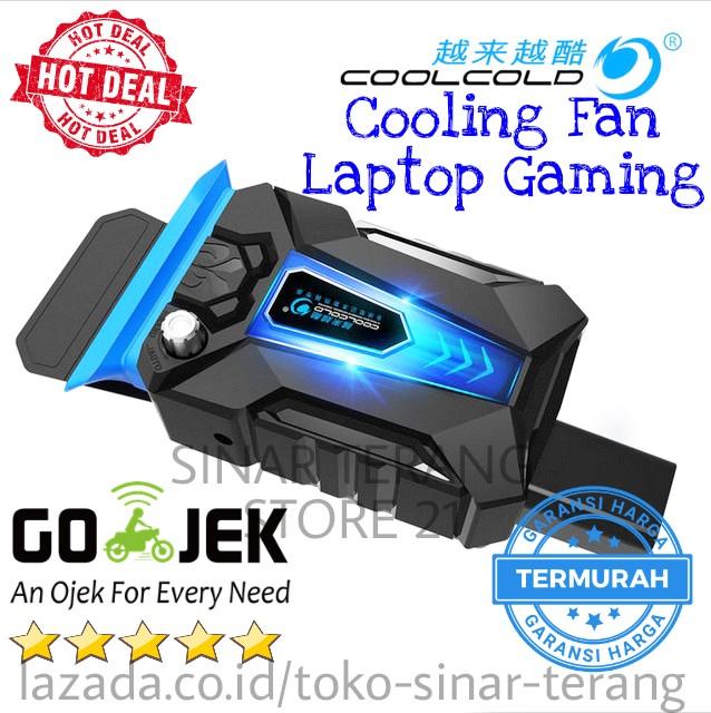 SinarTerang - Taffware Kipas Pendingin All Laptop Universal Cooling Pad Vacum Cooler Super Dingin Komputer Asuz Toshiba Aces Romusha Indo Dealz SinarTerang Bagus Murah