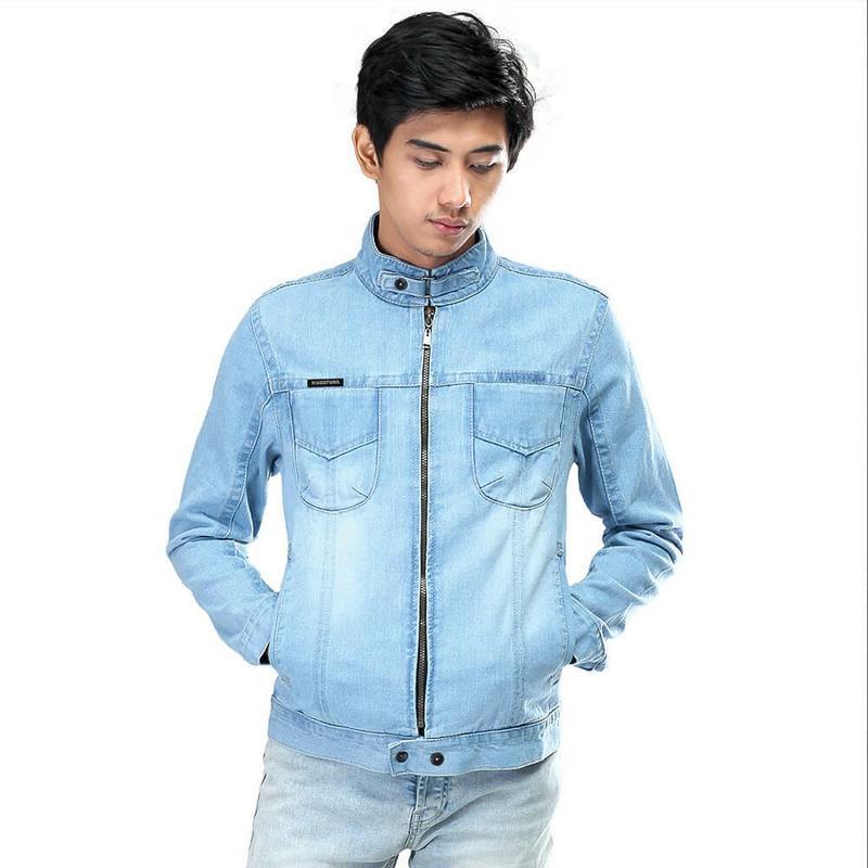 Kuzatura Jaket Levis Pria Biru - KCP 786