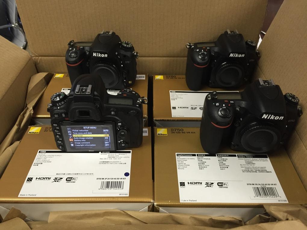 NEW CAMERA DSLR NIKON D750 KIT 18-55mm