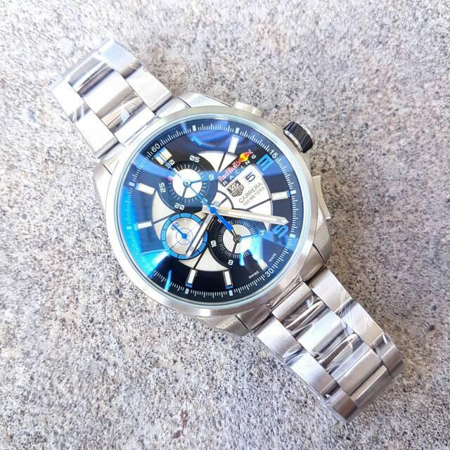 Jam Tangan Pria Merk Tag Heuer Grand Carrera Type : 0000 Baterai