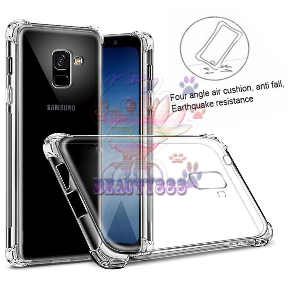 Case Samsung Galaxy A5 2018 Ultrathin Anti Crack Luxury Softcase Anti Jamur Air Case 0.3mm / Silicone Samsung Galaxy A5 2018 / Soft Case / ANTI Shock Case / Silikon Anti Crack / Case Hp / Case Samsung A5 2018 Anti Crack / Pelindung Hp - Putih Transparant