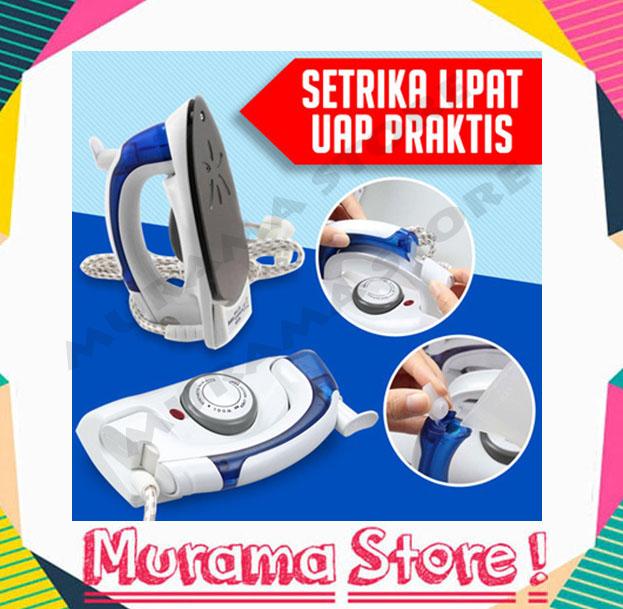Setrika Steamer Uap Lipat Praktis Travelling Iron