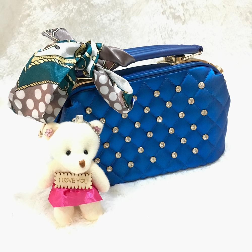 TAS DOCTOR - JELLY MATTE DIAMOND UK22 - TAS IMPORT JAKARTA - FREE BONEKA SYAL - FUNATIC - FA823