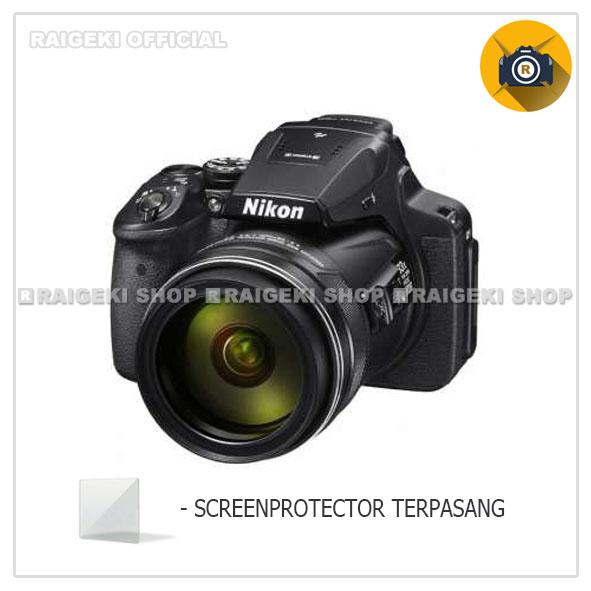 Nikon COOLPIX P900 Digital Camera - Free Screenguard Terpasang