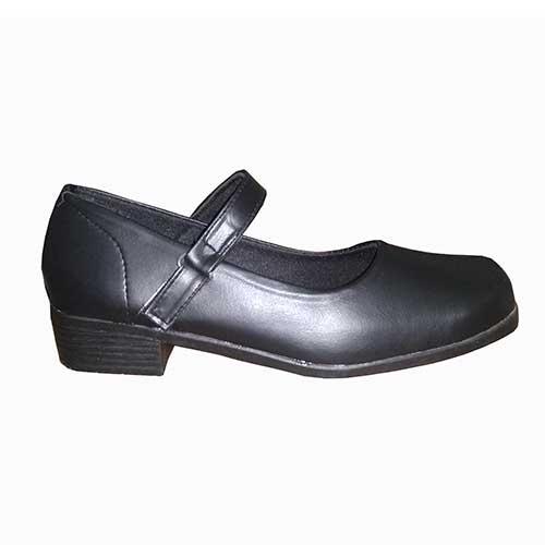 Sepatu Pantofel Bertali Paskibra / Sepatu Sekolah Wanita / Hitam