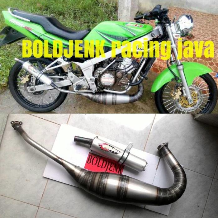 Knalpot racing CREAM PIE Ninja RR/R/SS , mantapppp