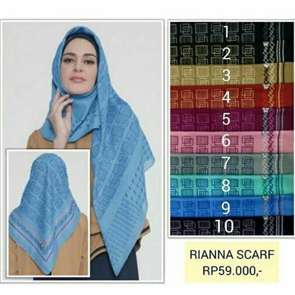 Kerudung zoya riannna scraf