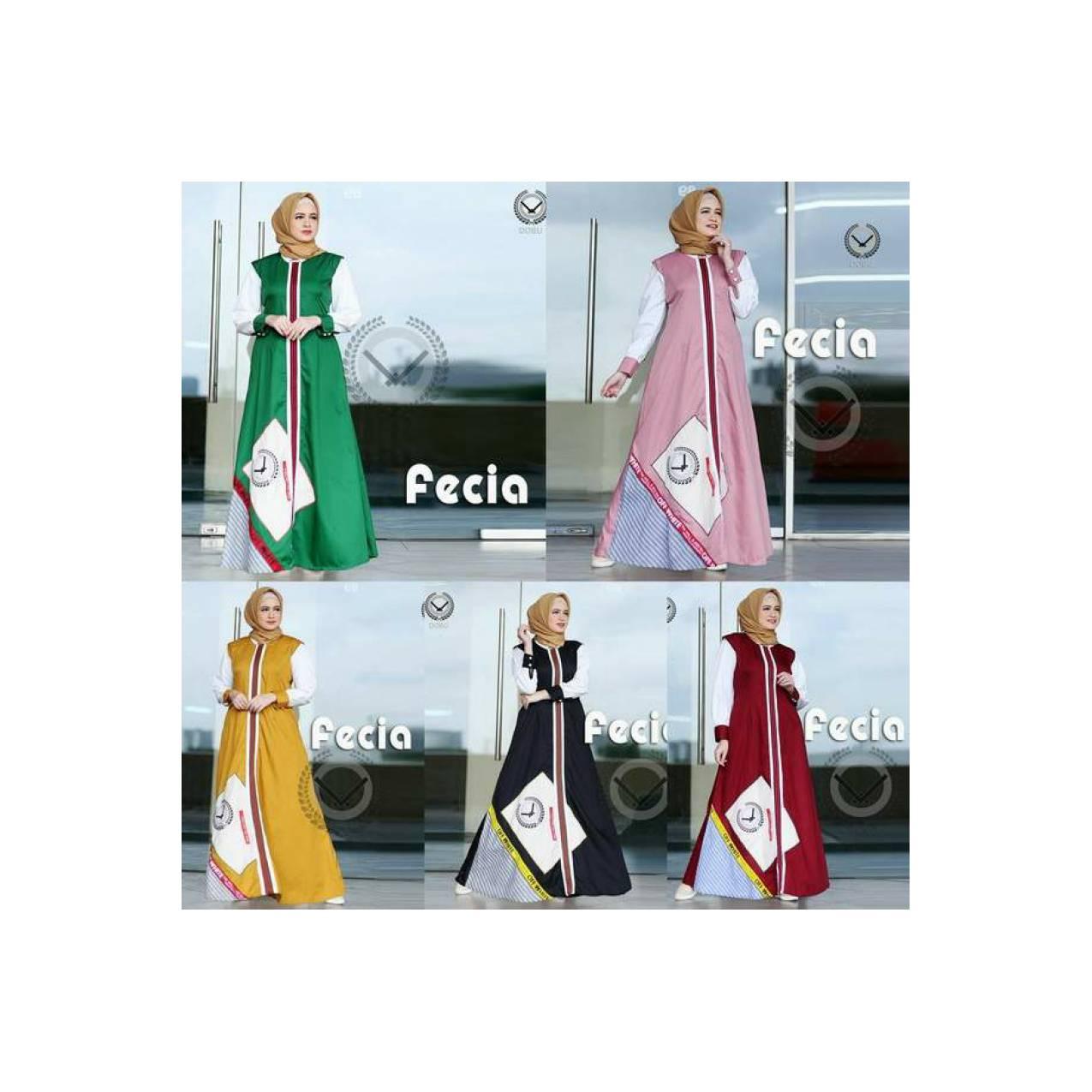 Gamis Casual Fecia by Dobu