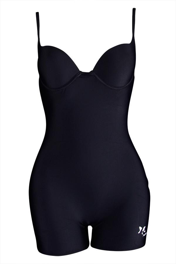 Lasona Terusan Renang Wanita Premium TRD-2566-L4 Black