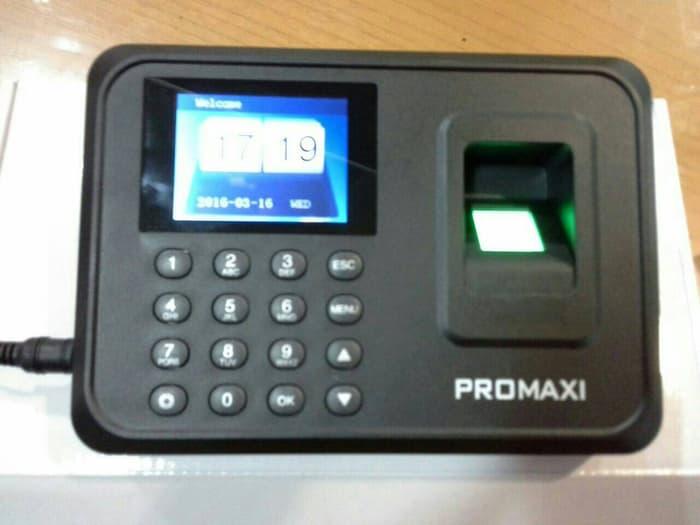 PROMAXI PX-110 ~ MESIN ABSEN / ABSENSI SIDIK JARI ( FINGERPRINT ) / Aneka Mesin Absen Sidik Jari Terbaru Murah Terlaris Lengkap