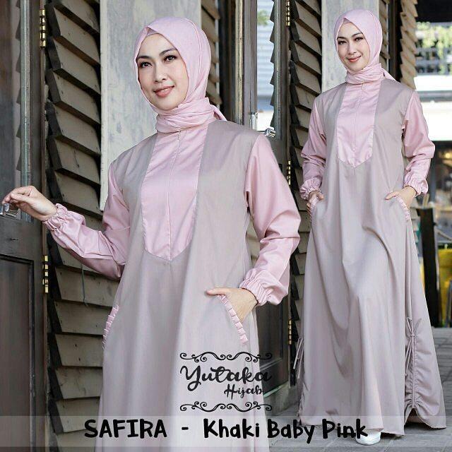 “BC NEWSAFIRA” Maxi Dress Syari Gamis Bahan Balotely Wolfice Katun Rubiah Spandek Panjang Hijab Casual Pakaian Wanita Trand Terbaru Fashionable