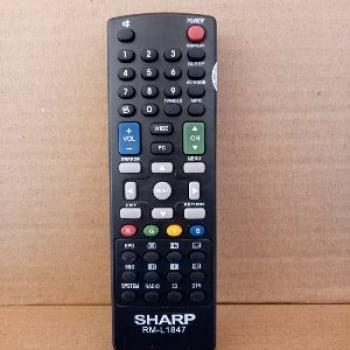 Sharp Remote Tv Lcd Led Semua type- hitam