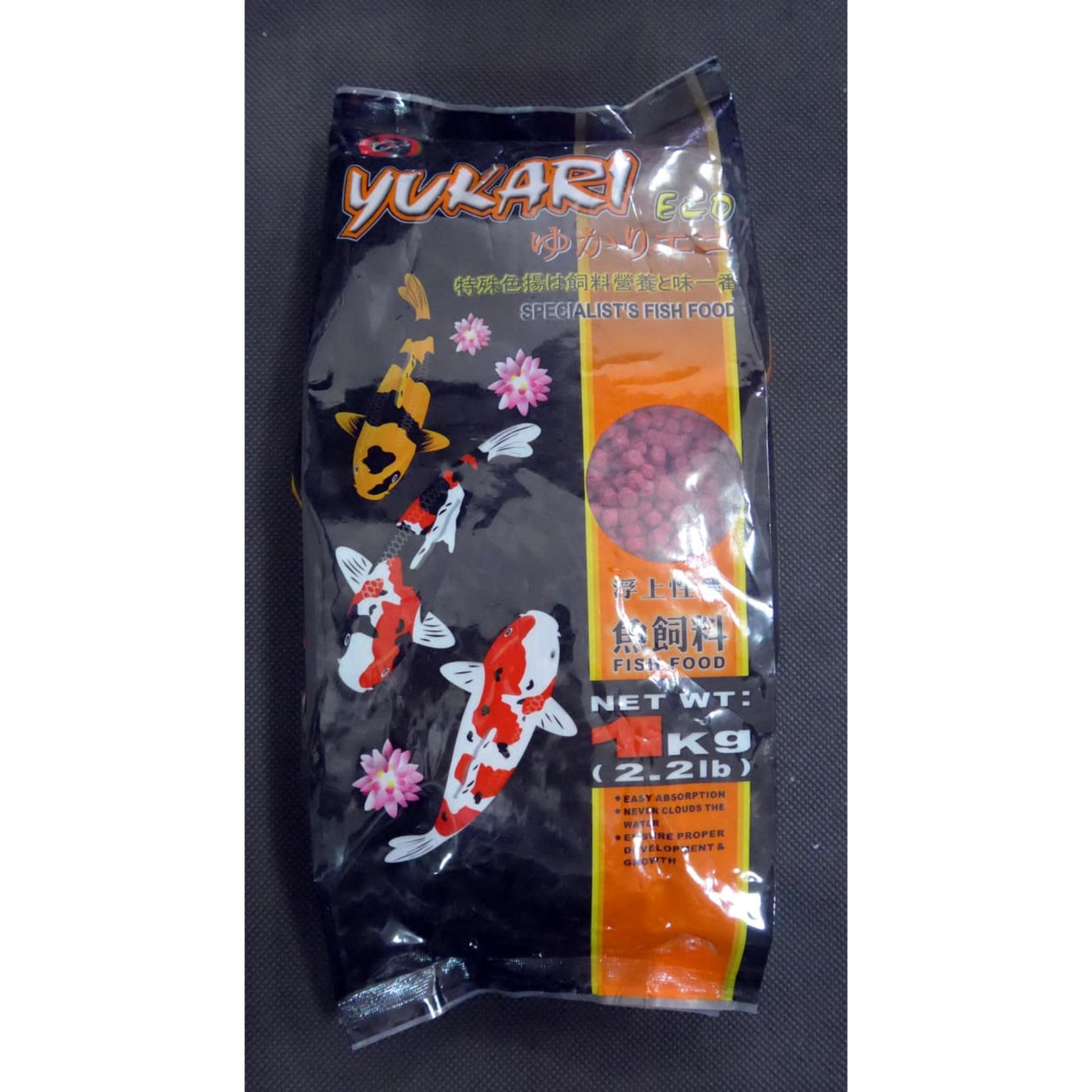 Makanan Ikan Koi Yukari Eco Medium 1 Kg (FFM987) HOT ITEM