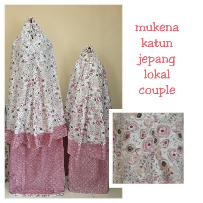 MUKENA KATUN J,E.P.A.N.G LOKAL COUPLE IBU ANAK SHABBY CHIC VINTAGE - mukena katun dewasa terbaru / mukena katun anak termurah / mukena katun dewasa berkualitas / mukena katun dewasa bagus / mukena anak / mukena anak bordir / mukena bordir cantik / mukena
