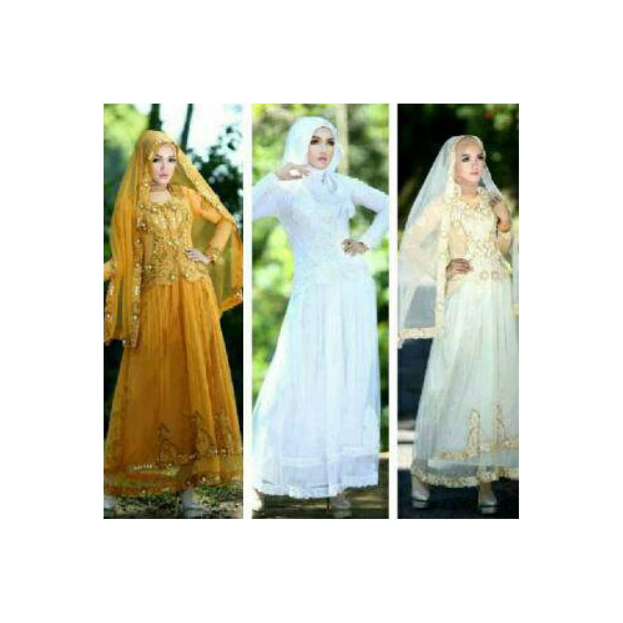 kebaya akad nikah muslim