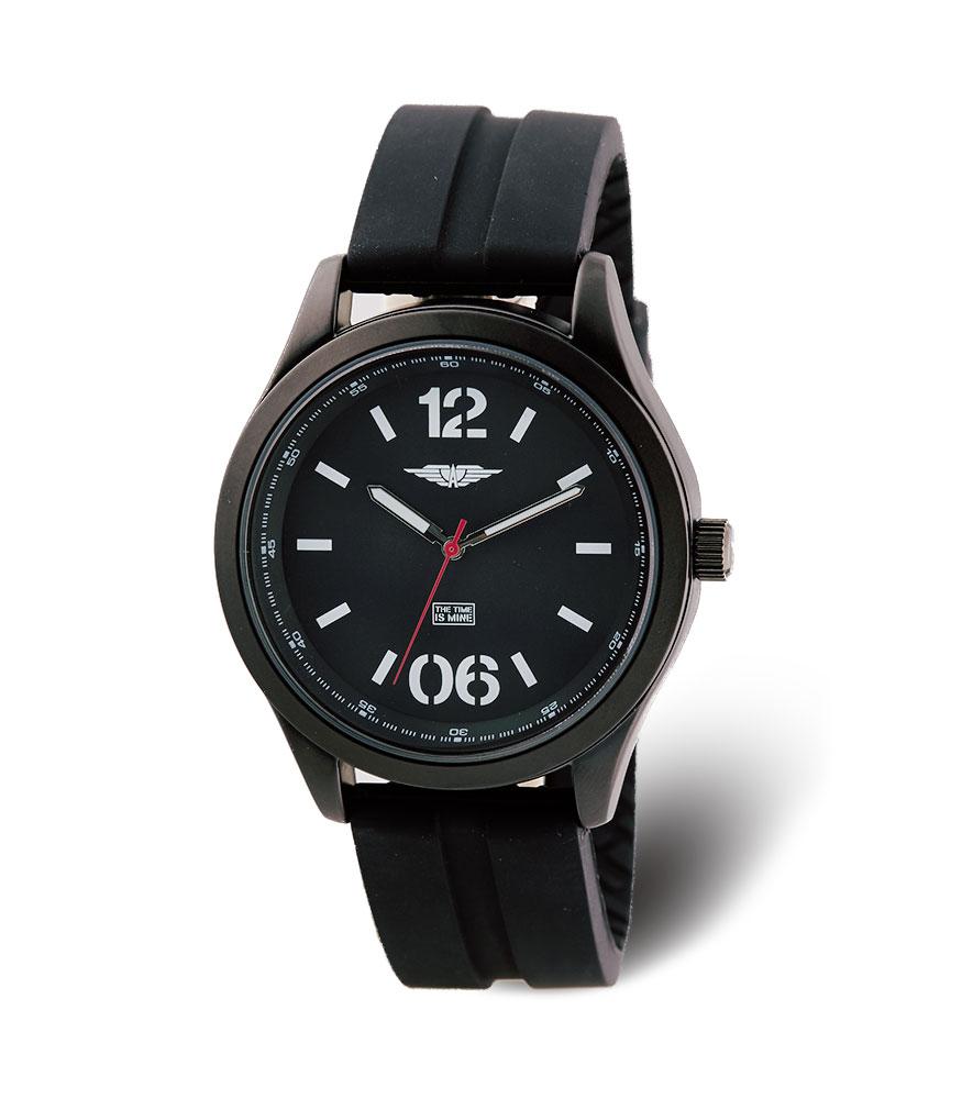 Alive Jam Tangan Pria Nusa Black-GPU1069B5