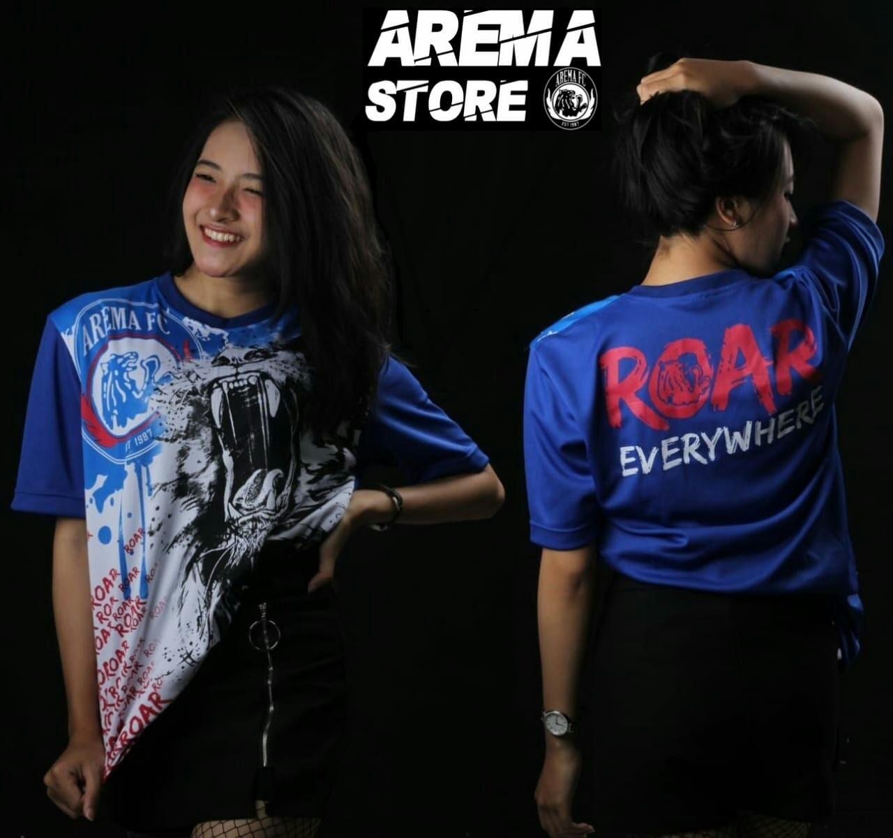 Baju kaos jersey Arema Aremania baru murah bahan drifit