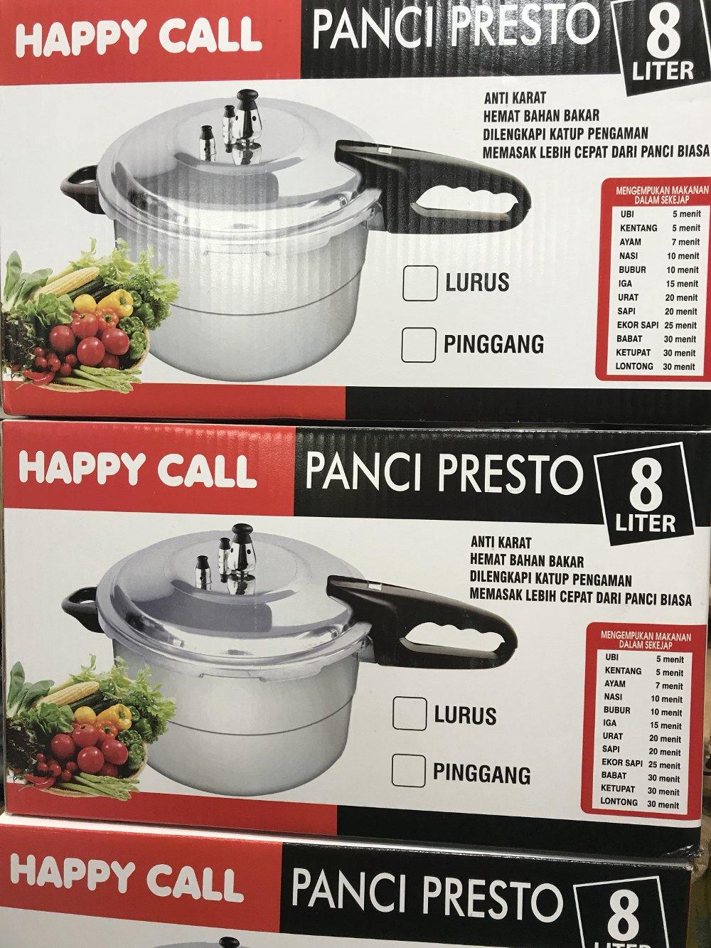 Happy Call Panci Presto 8 liter
