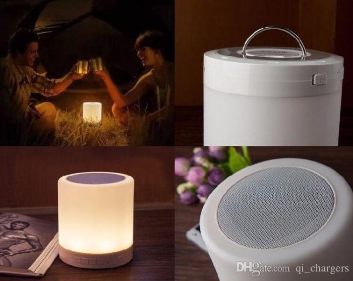 Referensi Speaker Aktif UNIK-LAMPU SPEAKER BLUETOOTH + RADIO TOUCHSCREEN LAMP EMERGENCY