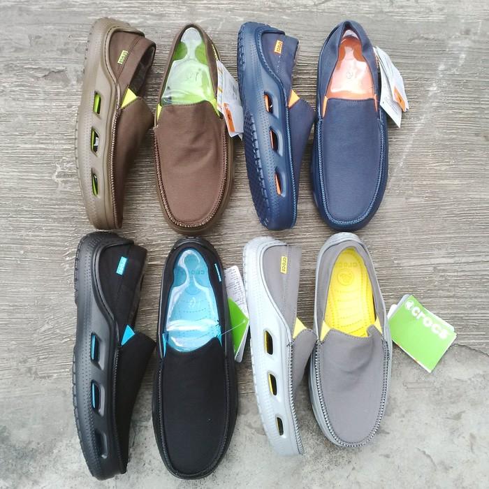 Promo Crocs Tideline Sport Canvas Gratis Ongkir
