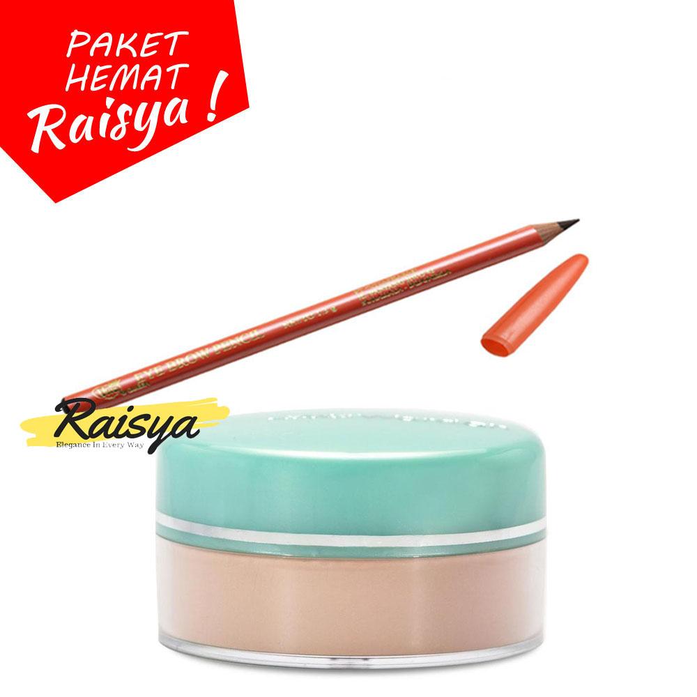Wardah Everyday Luminous Face Powder - Bedak Tabur 04 Natural Free Viva Pensil Alis