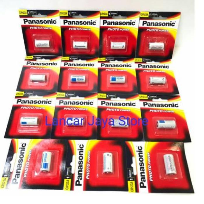 New Produk Baterai Panasonic CR123A ORIGINAL