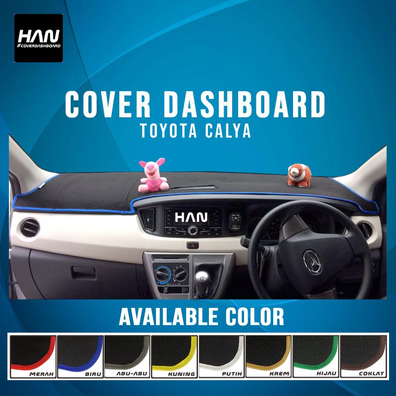Han Cover Dashboard Calya / Aksesoris Variasi Interior Dasboard Mobil / Alas Karpet Tutup Taplak Pelindung Dasboar Toyota