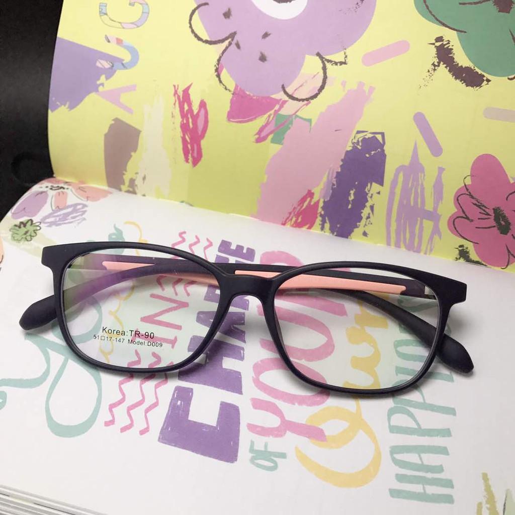 Frame Kacamata Korea Retro Kotak Ouval Paket Lensa Minus Murah/ Kacatama Fashion Branded Variasi gambar kedua